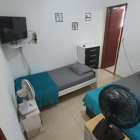 Meu Lugar de descanso à 250 metros da praia, piscina, churrasqueira-3